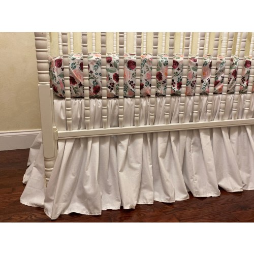 Gathered Crib Skirt