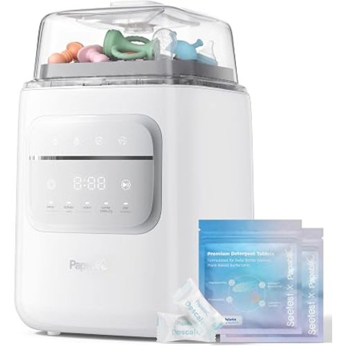 Papablic P8 Bottle Washer & Sterilizer & Dryer with 8 Bottles Capacity