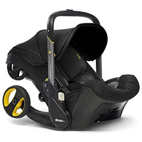 Doona Infant Car Seat & Latch Base – Car Seat to Stroller – Nitro Black – US Version