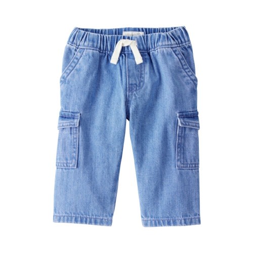 Kids' Cargo Organic Cotton Jeans, 3M