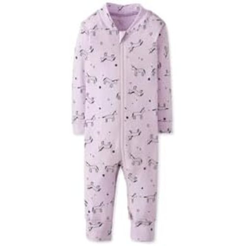 Hanna Andersson 2-Way Zip Sleeper in HannaSoft (Infant/Toddler)