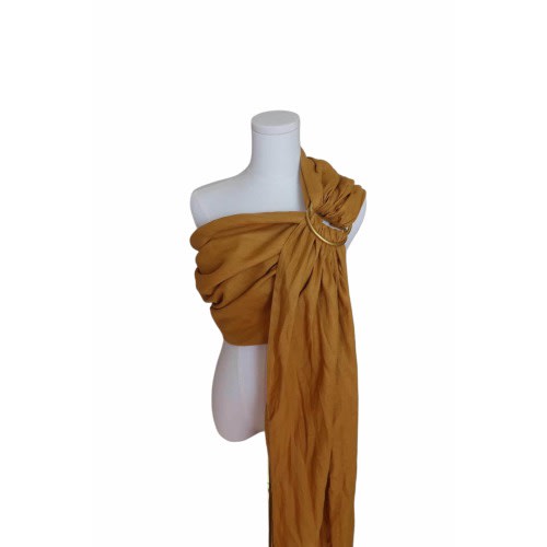 Mustard Angel Baby Ring Sling Carrier