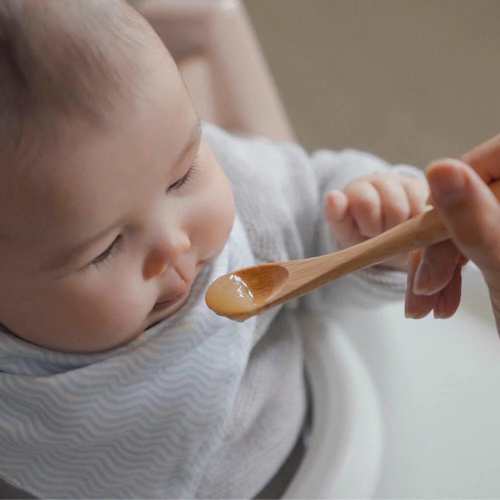 Organic Bamboo Baby Feeding Spoons