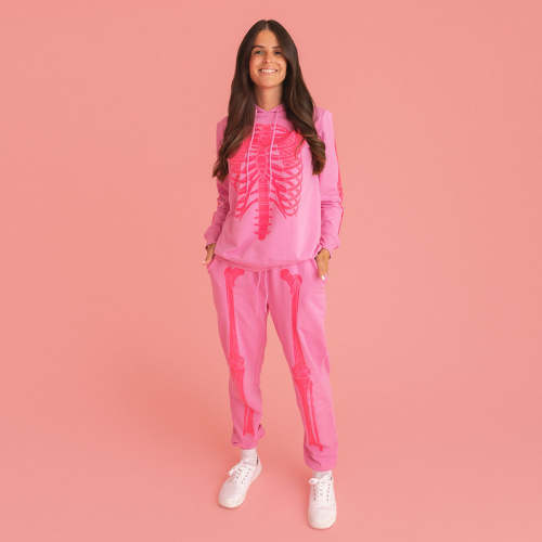 Posh Skelly Women's Fleece Hoodie Jogger Set