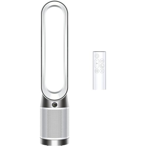 Dyson Purifier Cool PC1, HEPA Air Purifier Tower Fan, App and remote controlled, 350° oscillation, 10 levels, bladeless (White)