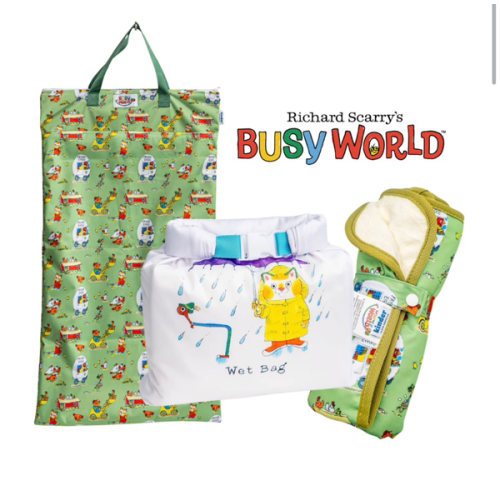 Richard Scarry's Busy World - Accessory Bundle - Busy Farm – Kinder Cloth Diaper Co.