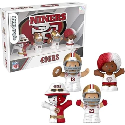 Little People Collector San Francisco 49Ers Officially Licensed NFL Special Edition Set, Series 2