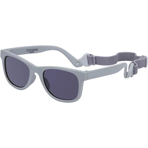 COCOSAND Baby Sunglasses with Strap - Grey