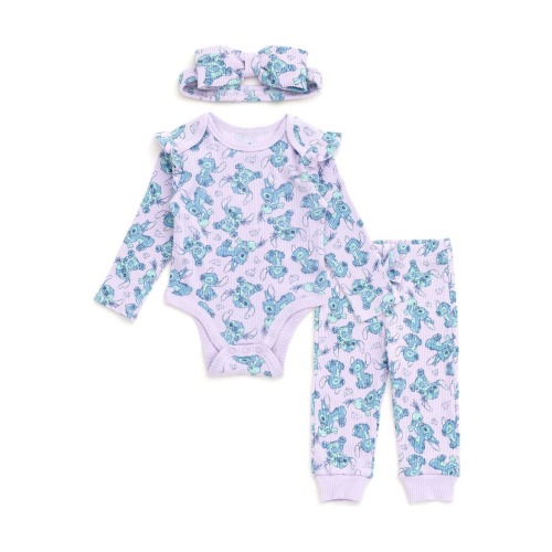 Lilo & Stitch 3-Piece Bodysuit and Pants Set