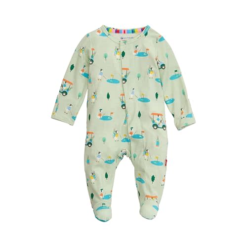 Magnetic Me Boys Modal Magnetic Baby Footie Pajamas | Silky Soft Modal Fabric | Baby Sleepers Available in Sizes PRE - 24M