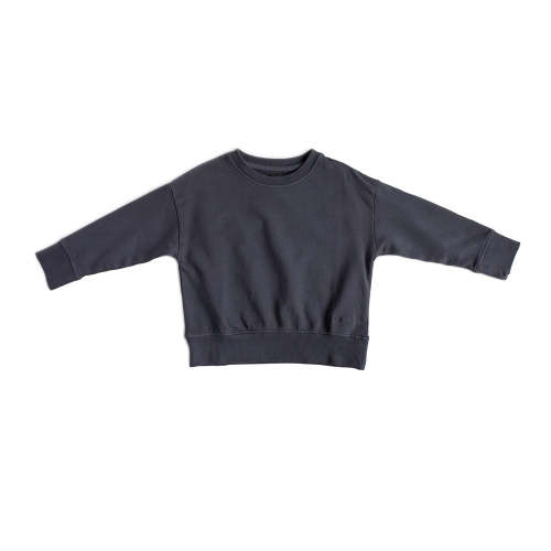 French Terry Kids Sweatshirt - Ink Blue