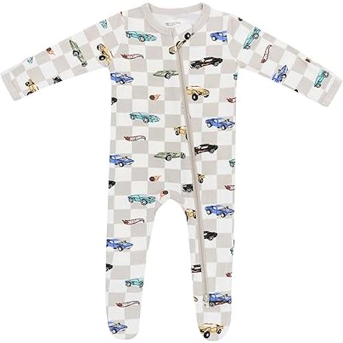 KYTE BABY Zippered Footie in Fast and Fierce