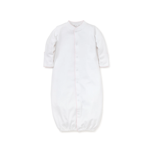 Kissy Kissy Basic Converter Gown White/Pink - Spoiled Sweet Boutique