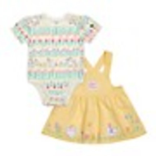 John Deere Kid's Short Sleeve Chicken Border Jumper Set at Tractor Supply Co