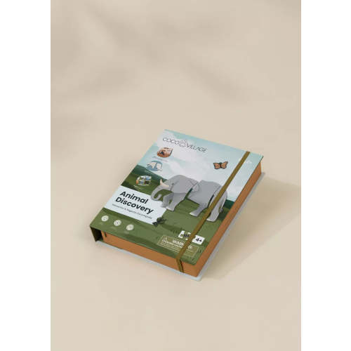 Interactive & Magnetic Encyclopedia – Animal Discovery (English Version)