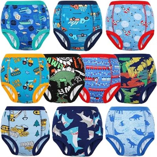 MooMoo Baby Potty Training Underwear for Boys and Girls Cotton 2T-9Y