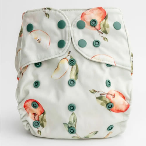 Luxe Pocket Cloth Diaper with Dual Inner Gussets and Athletic Wicking Jersey