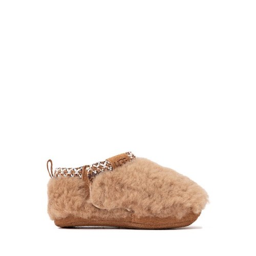 UGG® Tasman Maxi Curly Slipper - Baby / Toddler - Chestnut | Journeys Kidz