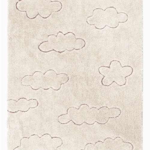 RUGCYCLED WASHABLE RUG CLOUDS