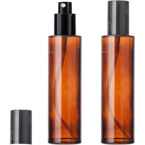 Travel Size Amber Glass Spray Bottles