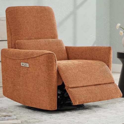 Tracee Power Swivel Nursery Glider Recliner