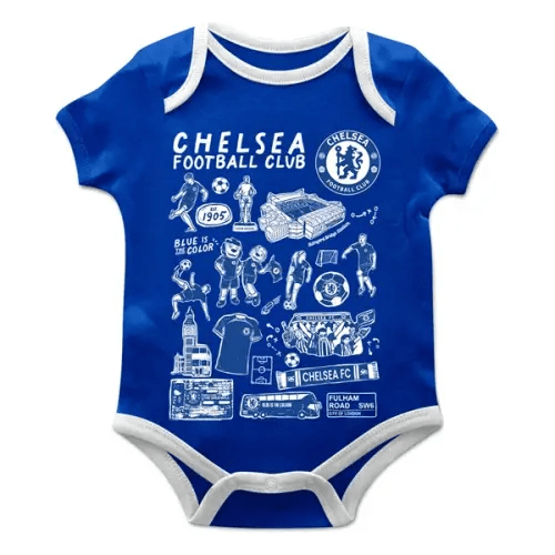 Vive La Fete Chelsea Infant Artwork Bodysuit