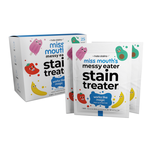 Miss Mouth's Messy Eater Stain Treater WIPES – The Hate Stains Co.