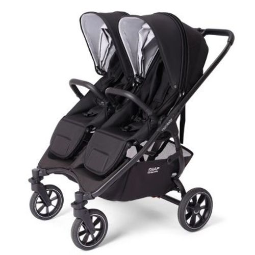 Valco Baby Ultra Duo S2 Double Stroller in Pitch Black