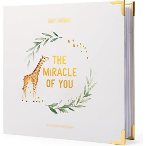 Baby Memory Book for Boys & Girls - Timeless First 5 Year Keepsake Book