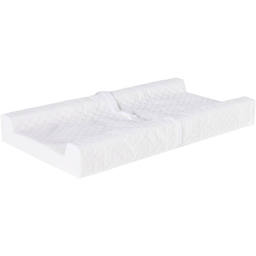 Regalo Baby Basics Non-Slip Infant Changing Pad with Patented Easy-Grip System – Water Resistant Cover, Compatible with Standard Changing Pad Covers and Dressers, Safe and Secure, White