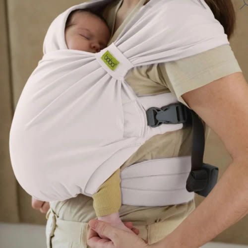 Boba Bliss Baby Wrap Carrier | Organic Stone