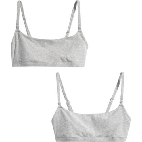 2-Pack Scoop Maternity/Nursing Bralettes, Medium
