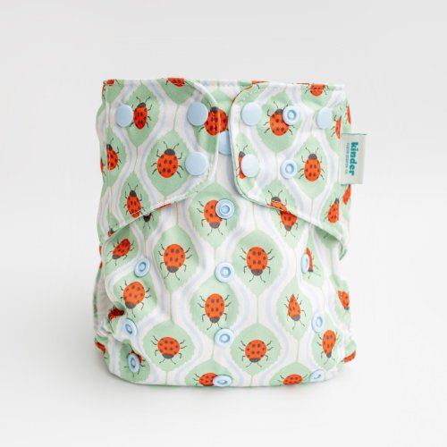 Ladybug Lullaby | One-Size Pocket Cloth Diaper | Kinder – Kinder Cloth Diaper Co.