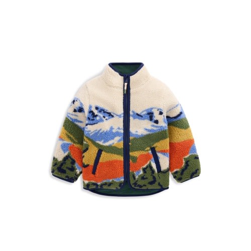 Kids' Landscape Cozy Borg Jacket