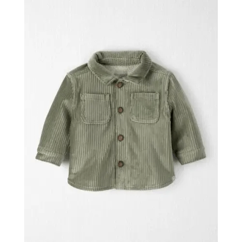 Baby Boy Recycled Ribbed Velour Jacket - Little Planet | Carter's