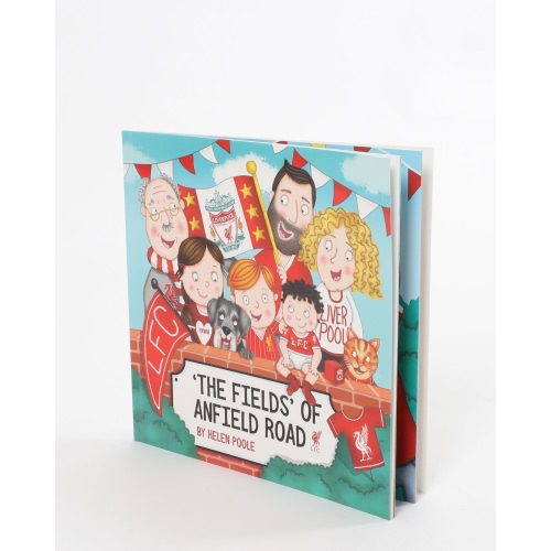 LFC The Fields Of Anfield Road Illustrated Book