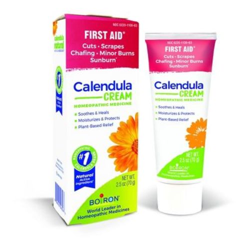 Boiron Calendula Cream Homeopathic Medicine For First Aid - 2.5 Oz Cream