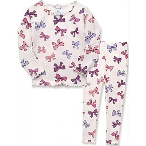 Vaenait baby 6M-12Y Infant Kids Toddler Girls Boys Soft Comfy Modal Tencel Sleepwear Pajamas 2pcs Set