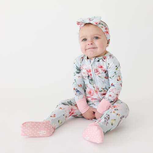 Melinda 2-way zipper, bamboo pajamas