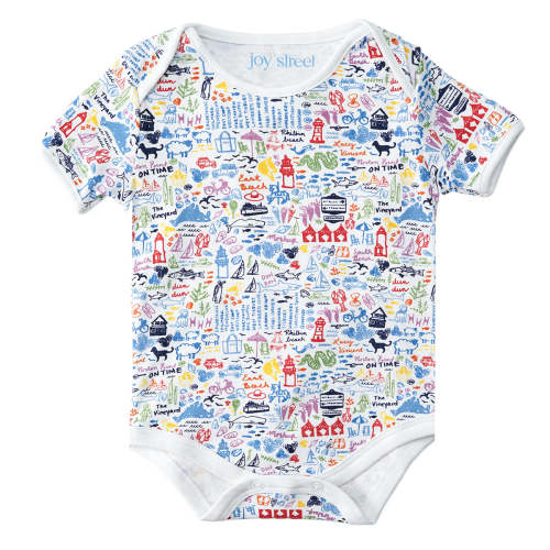 Martha's Vineyard Short Sleeve Baby Body Suit