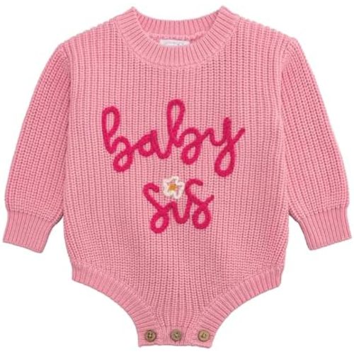 Mud Pie Boys Kids Blue Bro Baby Sweater Bubble