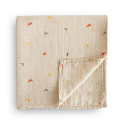 Organic Cotton Mushie Baby Muslin Swaddle Blanket