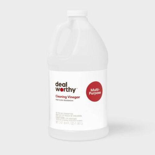 Multi-Purpose Cleaning Vinegar Unscented - 64 fl oz - Dealworthy™