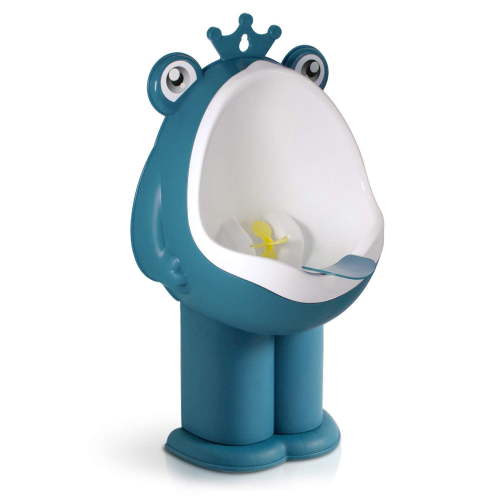 Potty Training Urinal Boy Urinal Kids Toddler Pee Trainer Bathroom Funny Baby Training Potties（DEEP Blue）