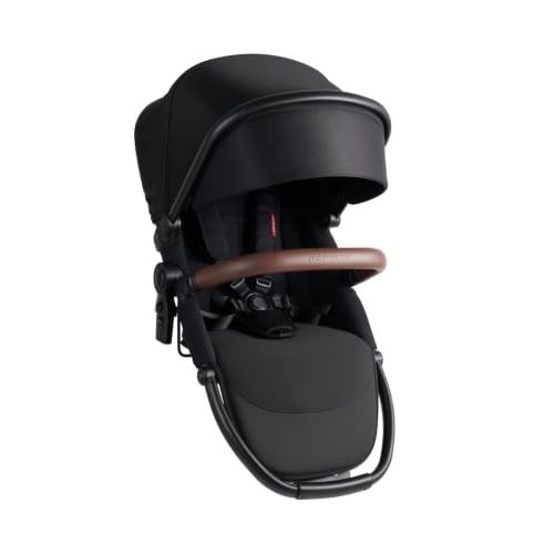 Momcozy ChangeGo Second Seat Attachment Only, Adjustable Recline | Extendable UPF 50+ Canopy, Leather Bumper Bar and 5-Point Harness