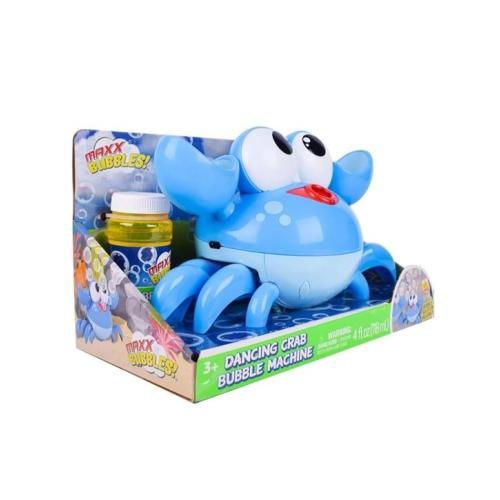 Maxx Bubbles Dancing Crab Bubble Machine - Blue