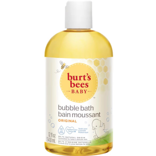 Burt’s Bees Baby Bubble Bath, Tear Free Baby Wash, 97.1% Natural Origin, Paraben Free, Pediatrician Tested, 354.8 ml