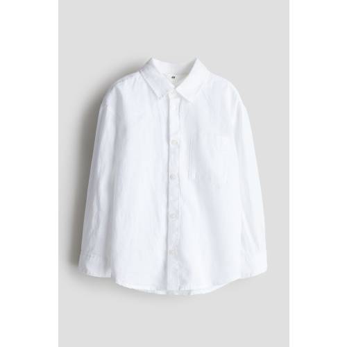 LINEN-BLEND SHIRT