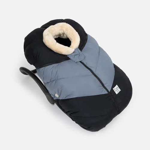 7AM Enfant - Car Seat Cocoon - Black/ash Blue - REBEL