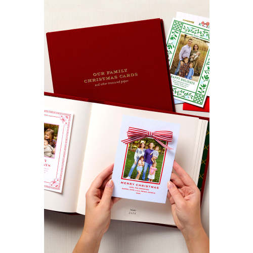 Luxe Christmas Card Keepsake Book